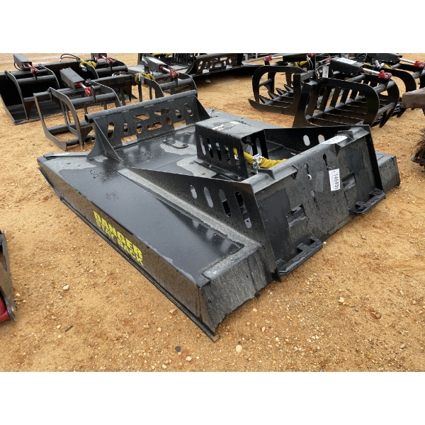 BRUSH CUTTER, 72"W, fits skid steer loader