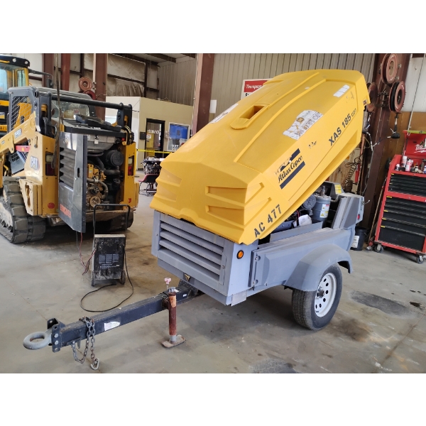 2016 ATLAS COPCO XAS 185 CD7 Air Compressor