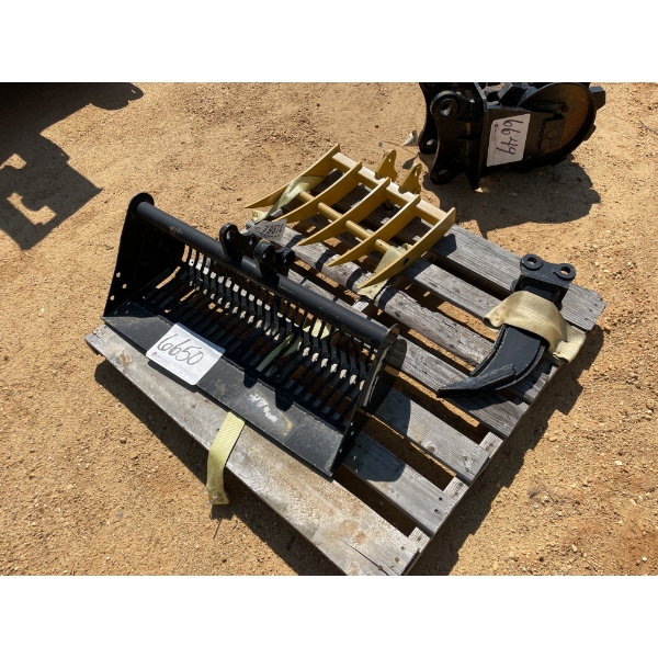 MIVA RIPPER-14", RAKE-20", SCREEN BUCKET-31