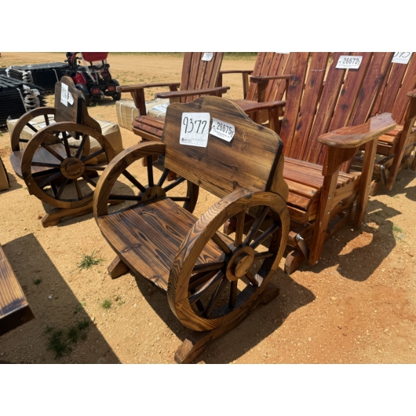 WAGON WHEEL CHAIR
