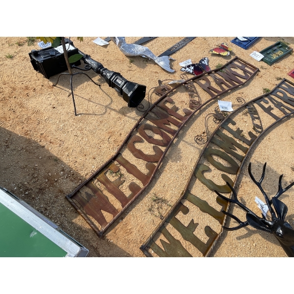WELCOME TO THE RANCH SIGN