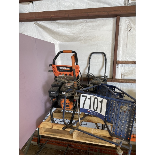 PRESSURE WASHERS & STEP LADDER