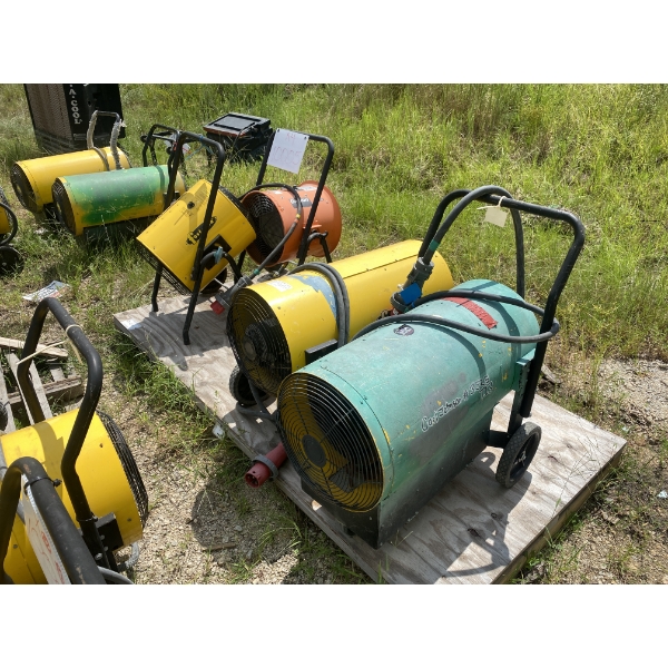 (4) SHOP HEATERS
