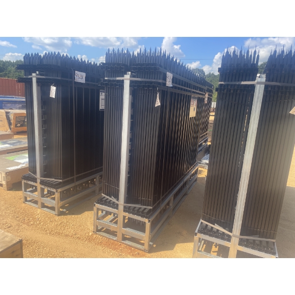 POWDER COATED STEEL FENCING