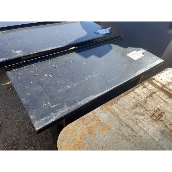 STEEL WORK TABLE, 25" X 60"