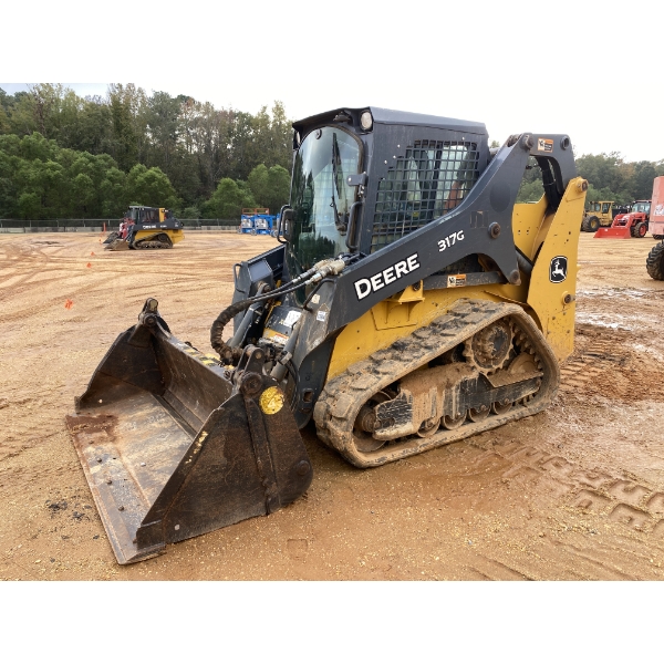 2017 JOHN DEERE 317G Skid Steer Loader - Crawler