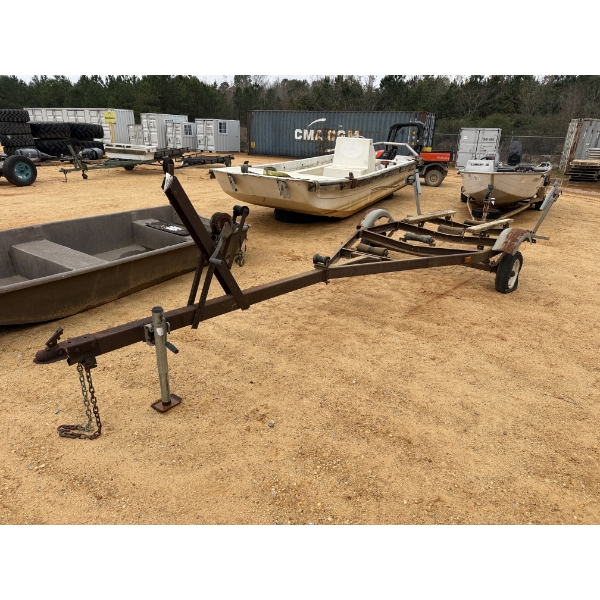 SINGLE AXLE BOAT TRAILER