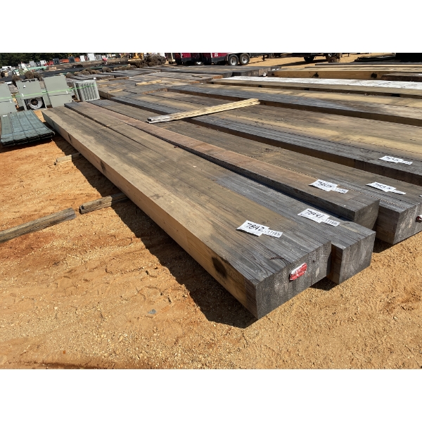 LAMINATED WOOD BEAMS, 10" X 23" X 30'