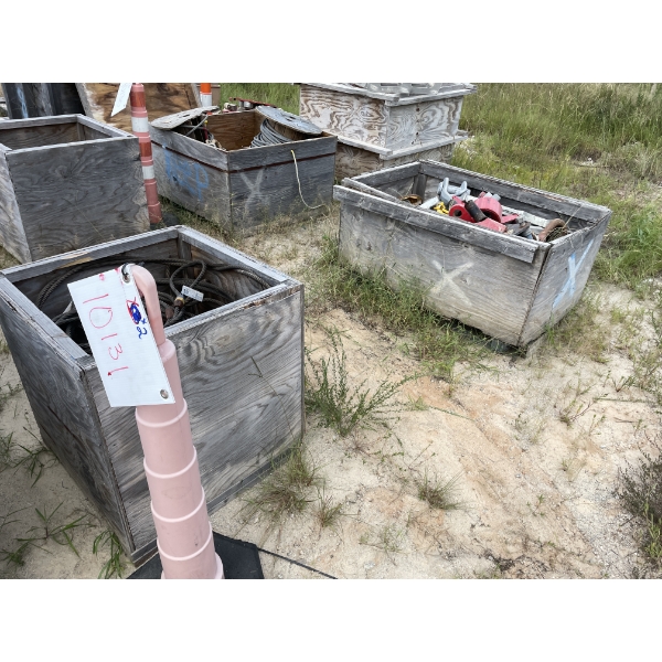 VARIOUS WIRE ROPE SLINGS & MISC RIGGING