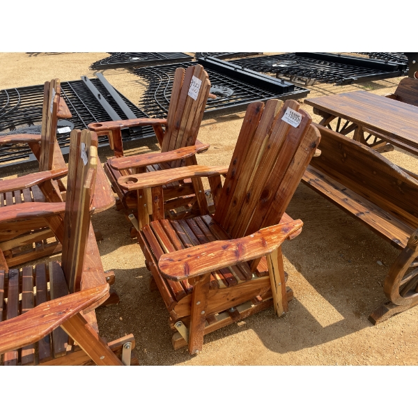 CEDAR GLIDER ROCKERS (2 ea)