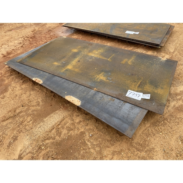 STEEL PLATE, 1/4" X 48" X 96" (APPROX 3 PCS)