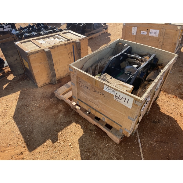 (2) JCB HYD QUICK COUPLER