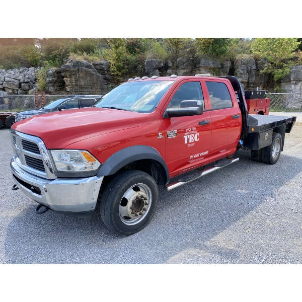 2012 RAM 5500 Flatbed Truck