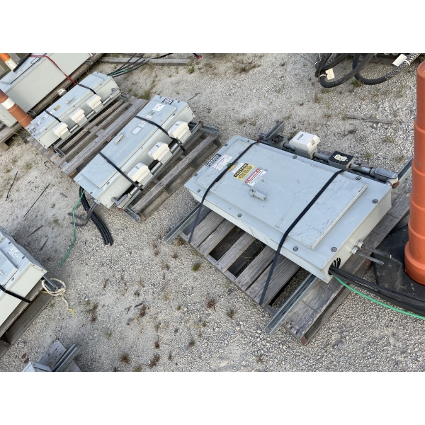 (3) ELECTRICAL CONTROL PANELS