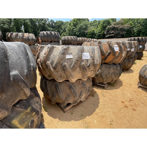 SKIDDER TIRES & RIMS (2EA)
