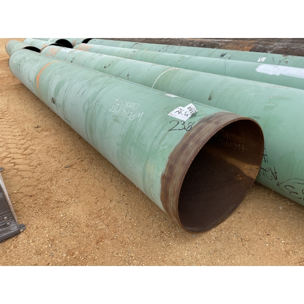 36" X 1/2" X 23' STEEL PIPE