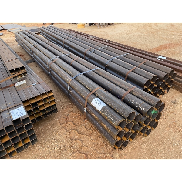 STEEL PIPE- 5" X SCHEDULE 40 X 21' (20 PCS)