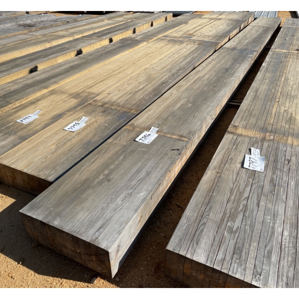 LAMINATED WOOD BEAMS, 8" X 24" X 30'
