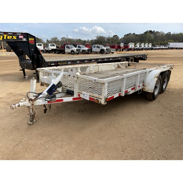 1998 SHOP BUILT  Utility Trailer