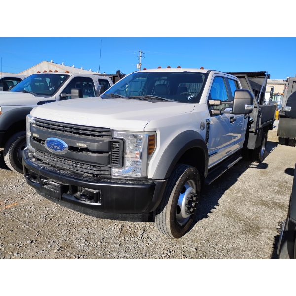 2018 FORD F450 XL Flatbed Truck