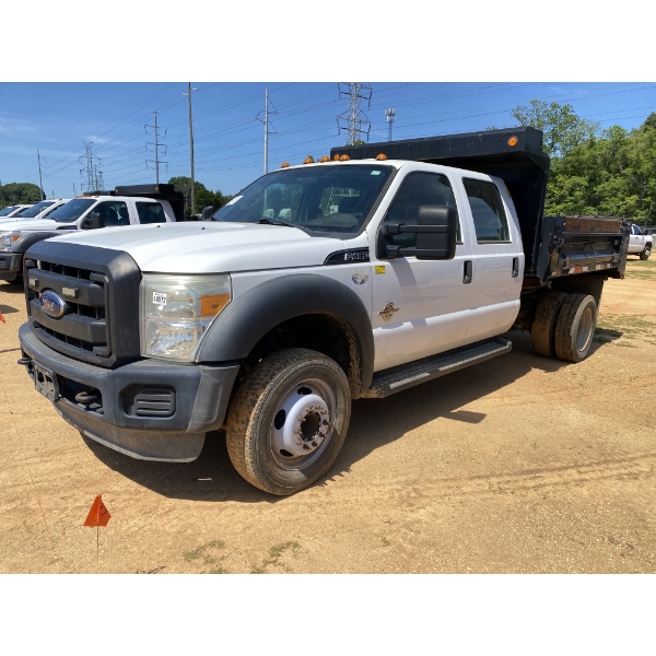 2016 FORD F450 XL Flatbed Dump Truck