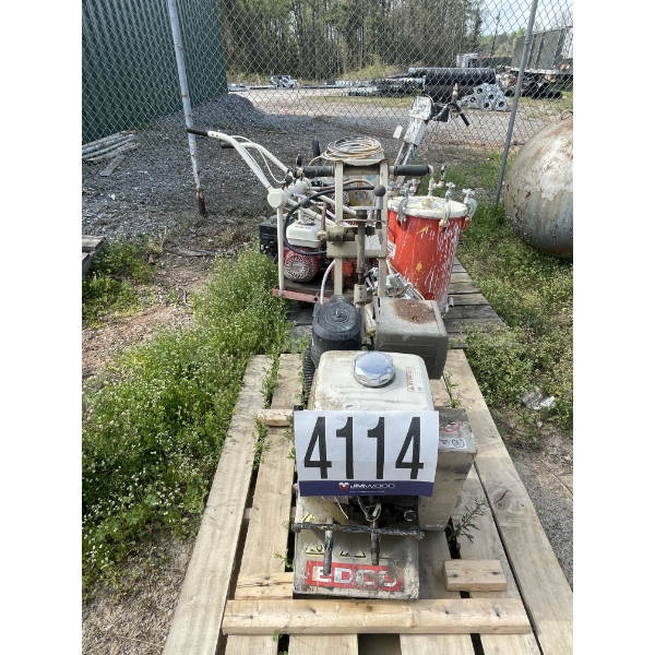 PAINT STRIPER & ASPHALT SCARIFIER