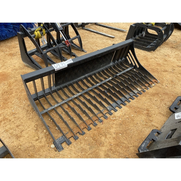 SKELETON BUCKET, 78", fits skid steer loader