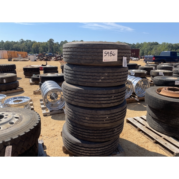 (6) 275/70/22.5 TIRES