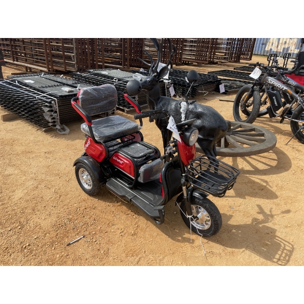 SPIRIT ELECTRIC TRIKE SCOOTER - RED Motorcycles
