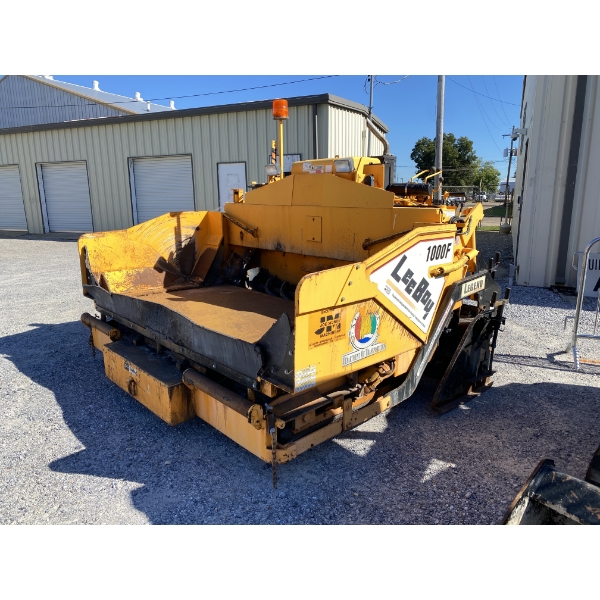 2008 LEEBOY 1000F Asphalt Paver