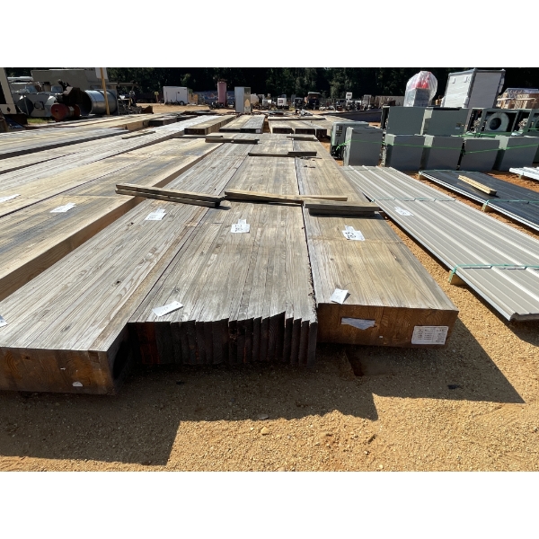 LAMINATED WOOD BEAMS, 8" X 30" X 30'