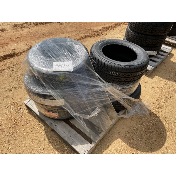 (6) BRIDGESTONE P215/60R15 TIRES