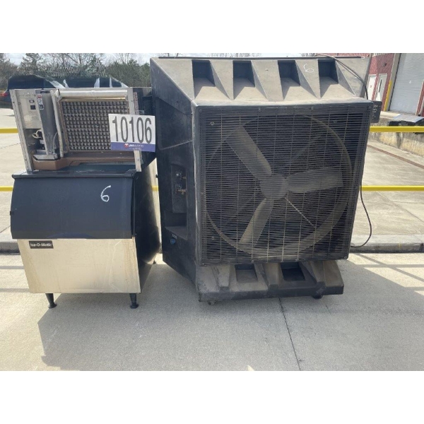 ICE MACHINE & PORTABLE COOLING FAN