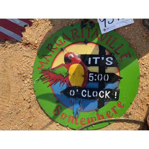 "IT'S 5 O'CLOCK SOMEWHERE" SIGN