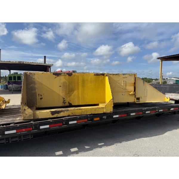 (2) SPUD POCKETS Barge