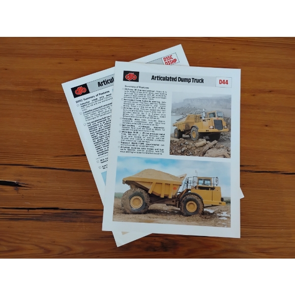 (2) DJB EQUIPMENT BROCHURES