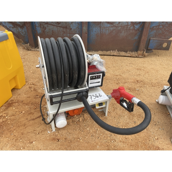 BATTERY DC HOSE REEL & PUMP