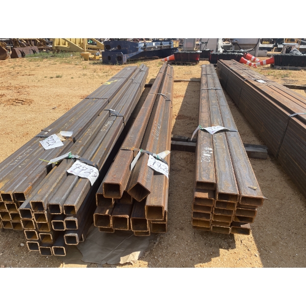 TUBE, 1/4" X 3-1/2 SQUARE X 20' (13 PIECES)