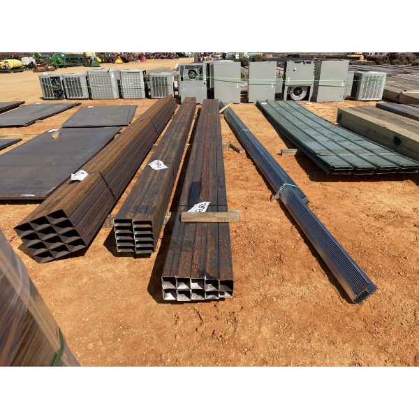 3" x 3" x 1/8" SQUARE TUBING x 23'