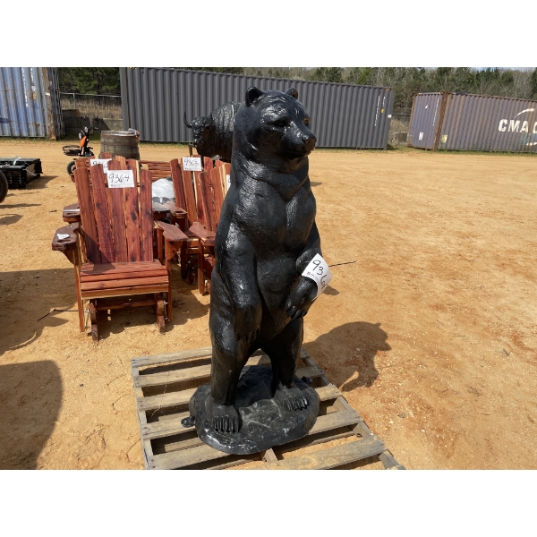 ALUM CAST STANDING UP BEAR 60"