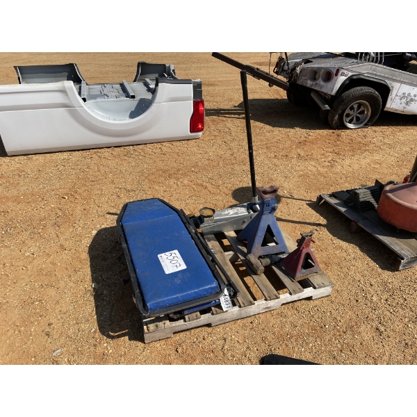 FLOORJACK, CREEPERS & MISC ITEMS