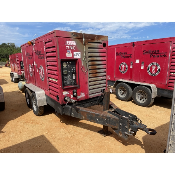 2013 SULLIVAN PALATEK 900 CFM Air Compressor