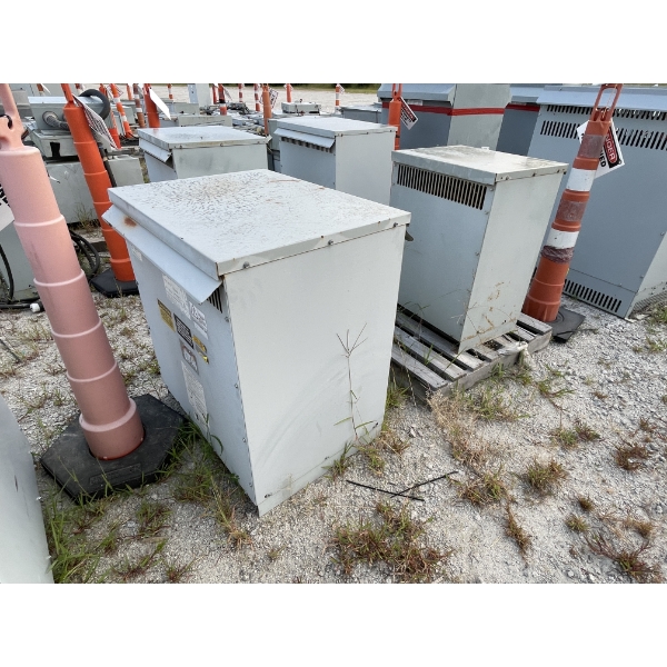 (2) 480 VOLT TRANSFORMERS