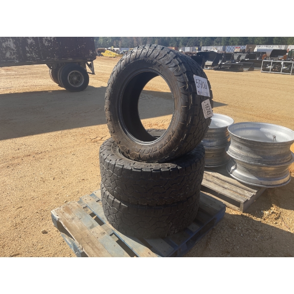 (3) 35X12.50R20LT TIRES