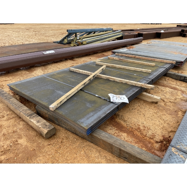 PLATE STEEL, 1/4" X 48" X 92" (10)