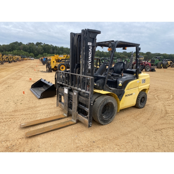 2017 HYUNDAI 50DA-9 Forklift - Mast