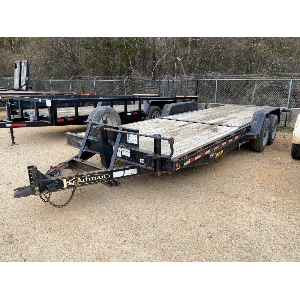 2019 KAUFMAN 17K TILT DECK Utility Trailer
