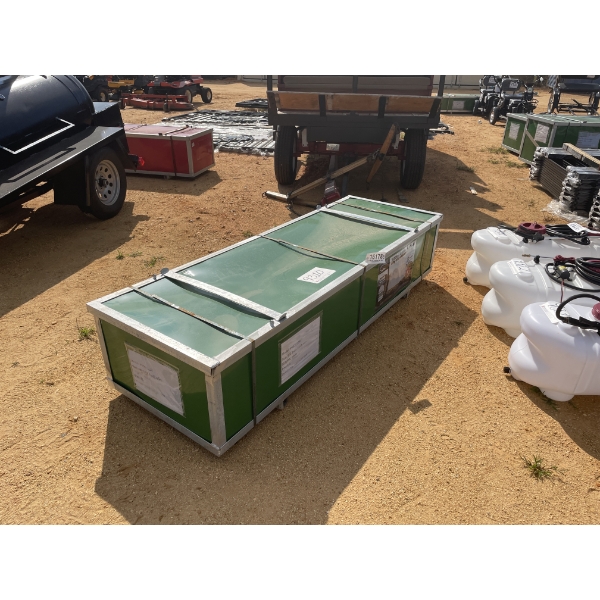 PVC FABRIC SHELTER, 20' W X 20'L X 12'H