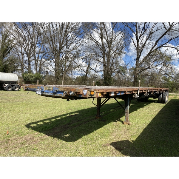 1984 UTILITY  Flatbed Trailer