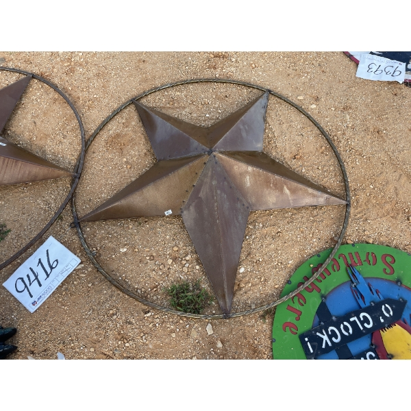 3FT LONESTAR METAL ART